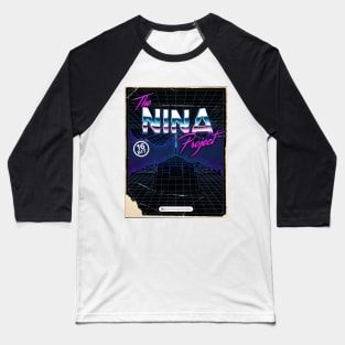 Stranger Things "The Nina Project" 16 bit - vintage retro 80s nostalgia design Baseball T-Shirt